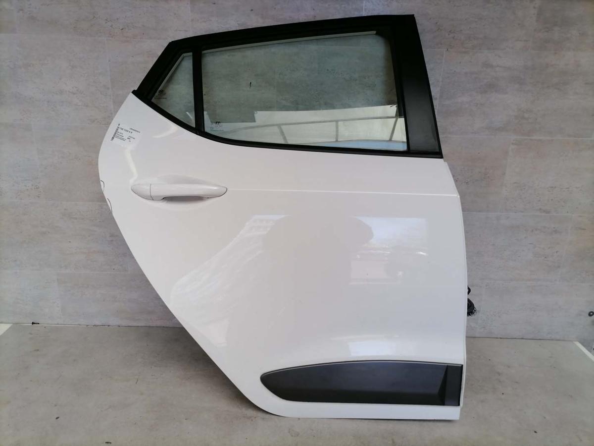 Hyundai I10 IA original T&uuml;r hinten rechts Polarweiss BMS Bj.2016